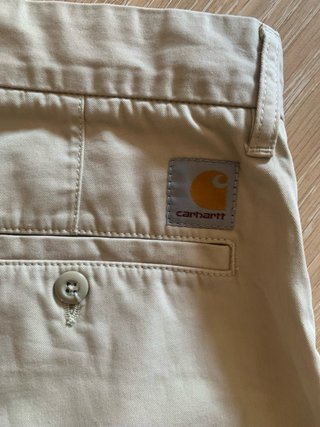 Pantalón corto Carhartt beige talla de marca 33