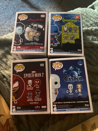 Lote Funko Pop! Nuevos: Scream, Casper, Goosebumps