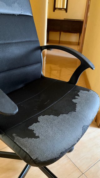 Silla de escritorio negra