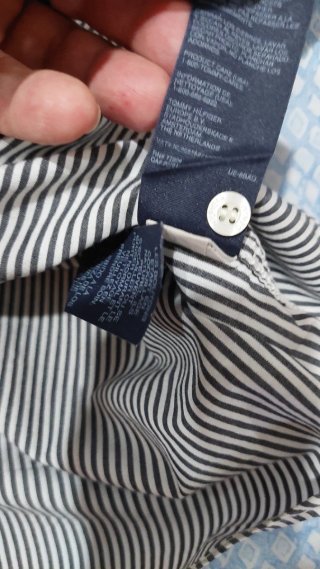 Camicia Tommy Hilfiger Uomo TG XL Righe