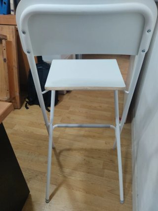 Taburete Alto Ikea Blanco