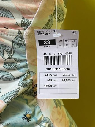 Costume premaman Gèmo intero taglia M