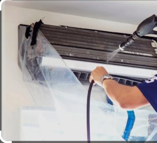 Limpieza y desinfección de aire acondicionado