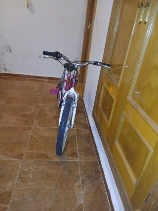 Bicicleta niña rosa Btwin