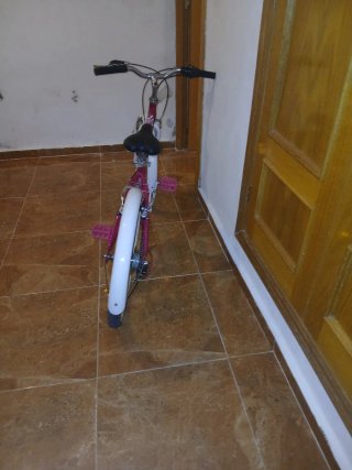 Bicicleta niña rosa Btwin