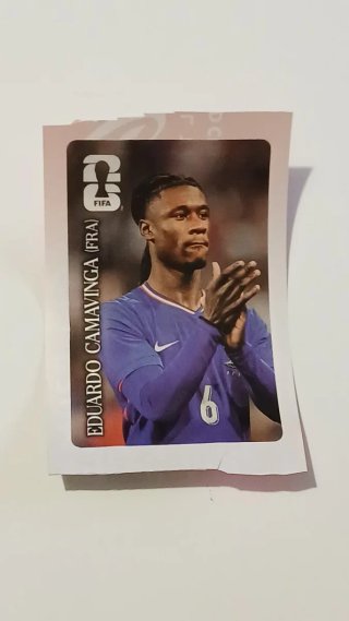 Pegatina Camavinga Mundial 2026 FIFA