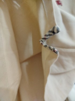 Polo Burberry Blanco