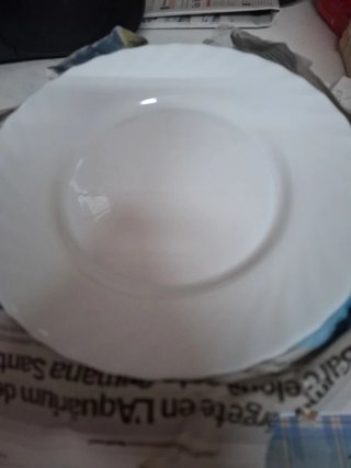 9 Plato Arcopal Blanco
