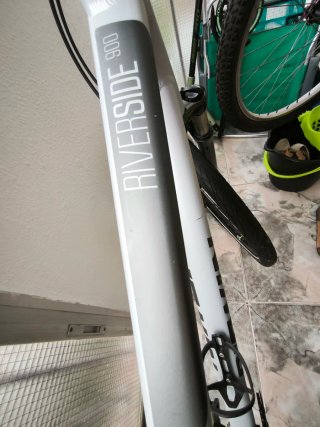 Bicicleta Btwin Riverside 900 Gris