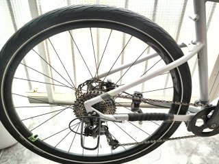 Bicicleta Btwin Riverside 900 Gris