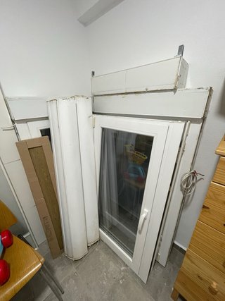 3 Ventanas Climalit Blancas + persiana motorizada
