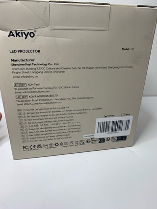 Proyector Portátil WiFi6 Bluetooth 5.4 AKIYO