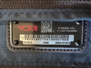 Maletín Tumi Alpha 3 263141AT3 Negro