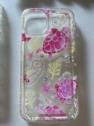 Pack 2 Fundas iPhone 13 Tortugas Marinas