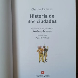 Libro Historias de dos ciudades.