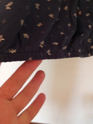 Blusa Yessica C&A Mujer Azul Estampada