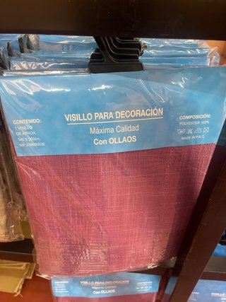 Cortinas  Lino con Ollaos 145x260