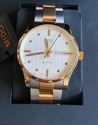 Reloj Mido Multifort 42 mm Nuevo Full Set