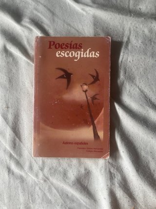 Libro de colección de poesías