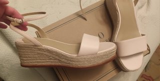 Alpargatas Ralph Lauren Rosa/Beige