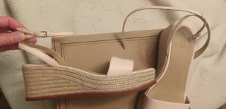 Alpargatas Ralph Lauren Rosa/Beige