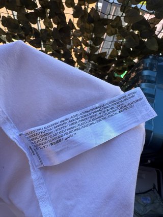 Camisa Blanca Mango Talla L Algodón
