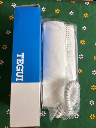 Telefonillo Tegui Blanco Clásico Nuevo