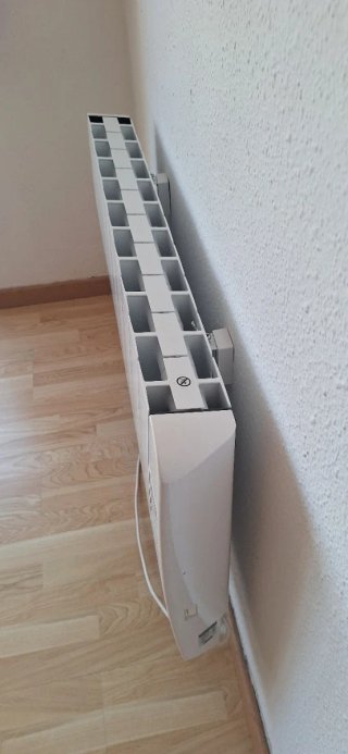 Radiador Eléctrico Blanco Pared