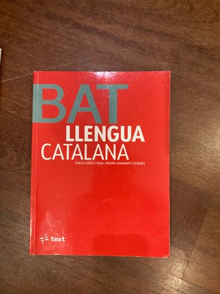 Llengua catalana. Batxillerat