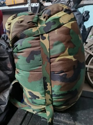 Saco de dormir camuflaje
