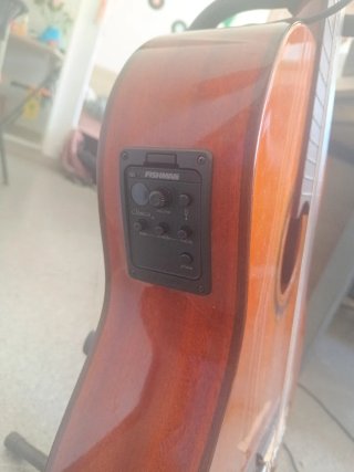 Guitarra Admira Málaga ECF