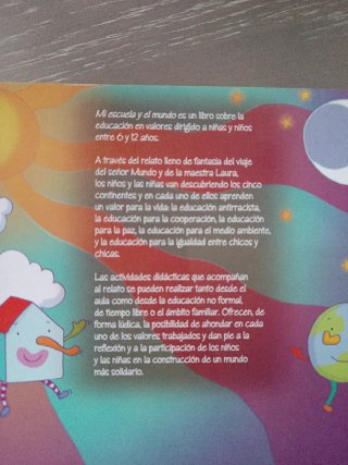Libro "Mi escuela y el mundo"