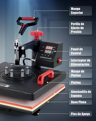 Plancha Transfer 8 en 1