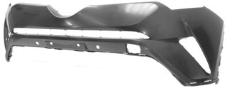 Parachoques Delantero Superior Negro para Toyota C-HR 2016