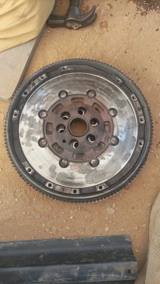 cambiamos hembragues volantes de motor .palier.
