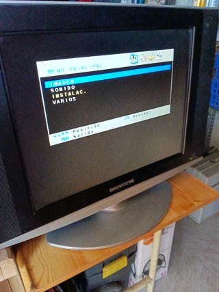 TV/Monitor Daewoo 20 Plata/Negro