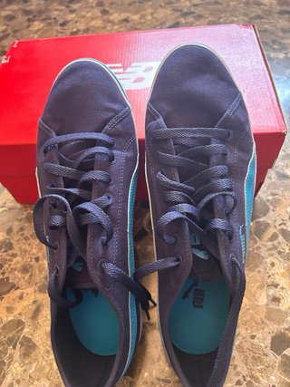 Zapatillas Puma Lona Azul Talla 44