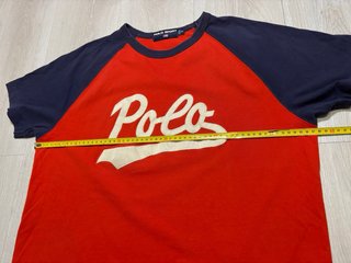 Camiseta Polo Sport Ralph Lauren naranja y Azul