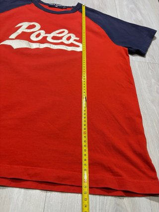 Camiseta Polo Sport Ralph Lauren naranja y Azul