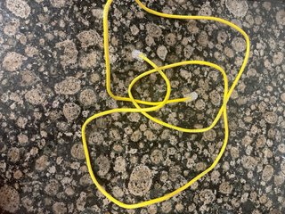 Cable Ethernet RJ45 Amarillo Telefonica