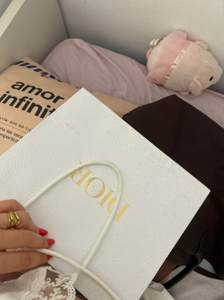 Bolsa Dior Blanca