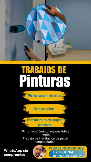 Pintor e instalacion empapelador
