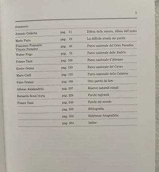 Libro Parchi e riserve naturali in Italia - TCI