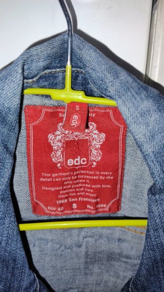 Chaleco vaquero mujer EDC talla S