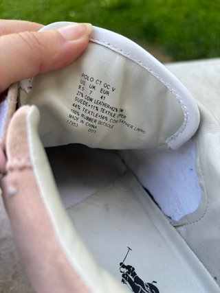 Sneakers Polo Ralph Lauren Court (con strappo)