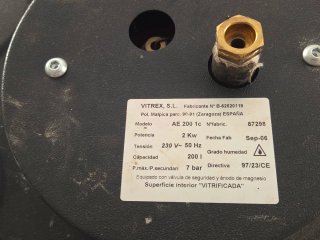 Depósito agua + Intercambiador de placas