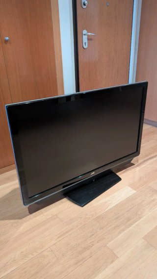 Televisión JVC Negra