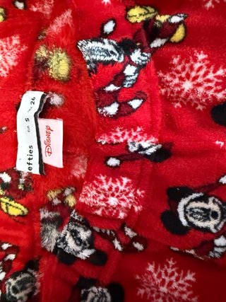 Pijama Mickey Disney Terciopelo