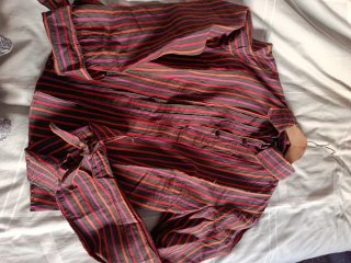 Camisa MOXX rayas multicolor manga larga