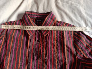 Camisa MOXX rayas multicolor manga larga